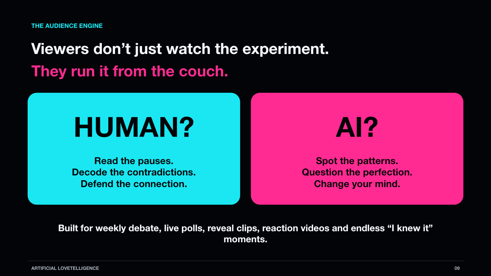 The audience engine